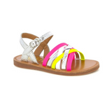 Pom d'Api Plagette Lux Neon Silver Sandal