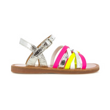 Pom d'Api Plagette Lux Neon Silver Sandal