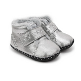 Pediped Rosa Silver Slipper