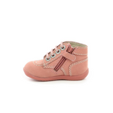 Kickers Bonzip light pink shoe