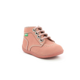 Kickers Bonzip light pink shoe