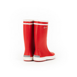 Lollypop Eagle Red White Rain Boot