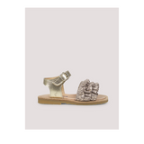 Petit Nord Ruffle Clove Gold Sandal