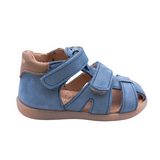 Babybotte Geo Blue Grey Cognac Sandal