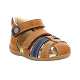 Kickers Bipod sandal cognac blue