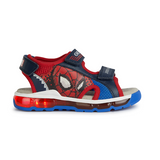 Geox JS Android Navy Red Spiderman Sandal