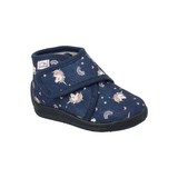 Bellamy Majeste Navy Unicorn Slipper