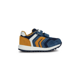 Geox Alben navy yellow espadrille