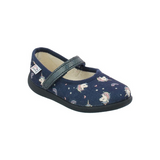 Bellamy Unicorn navy ballerina slipper