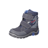 Ricosta Grisu navy dragon winter boot with lights