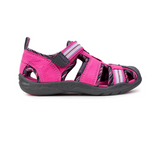 Pink/grey washable Pediped sandal