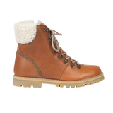 Petit Nord shearling winter boot for women in cognac