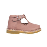 Petit Nord T-Bar Scallop old rose shoe