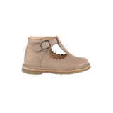 Petit Nord T-Bar Scallop nude oats shoe