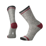 Chaussette Smartwool Adulte Charcoal et rouge - Matelassage léger