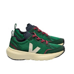 Espadrille Veja pour enfant couleur verte vegane 