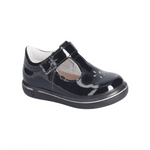 Chaussure Mary Jane noire pour enfant en cuir 