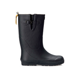 Aigle Woodypop fur navy rain boot